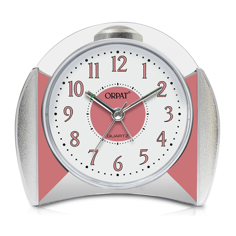 Time Piece Buzzer Alarm Clock TBB-377 Pink Ajanta Orpat - Indic Brands