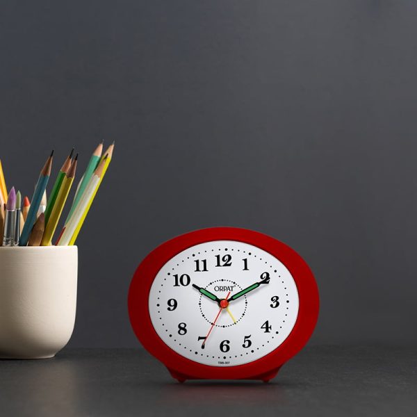 Time Piece – Buzzer Alarm Clock – TBB 307 – Red 2 1