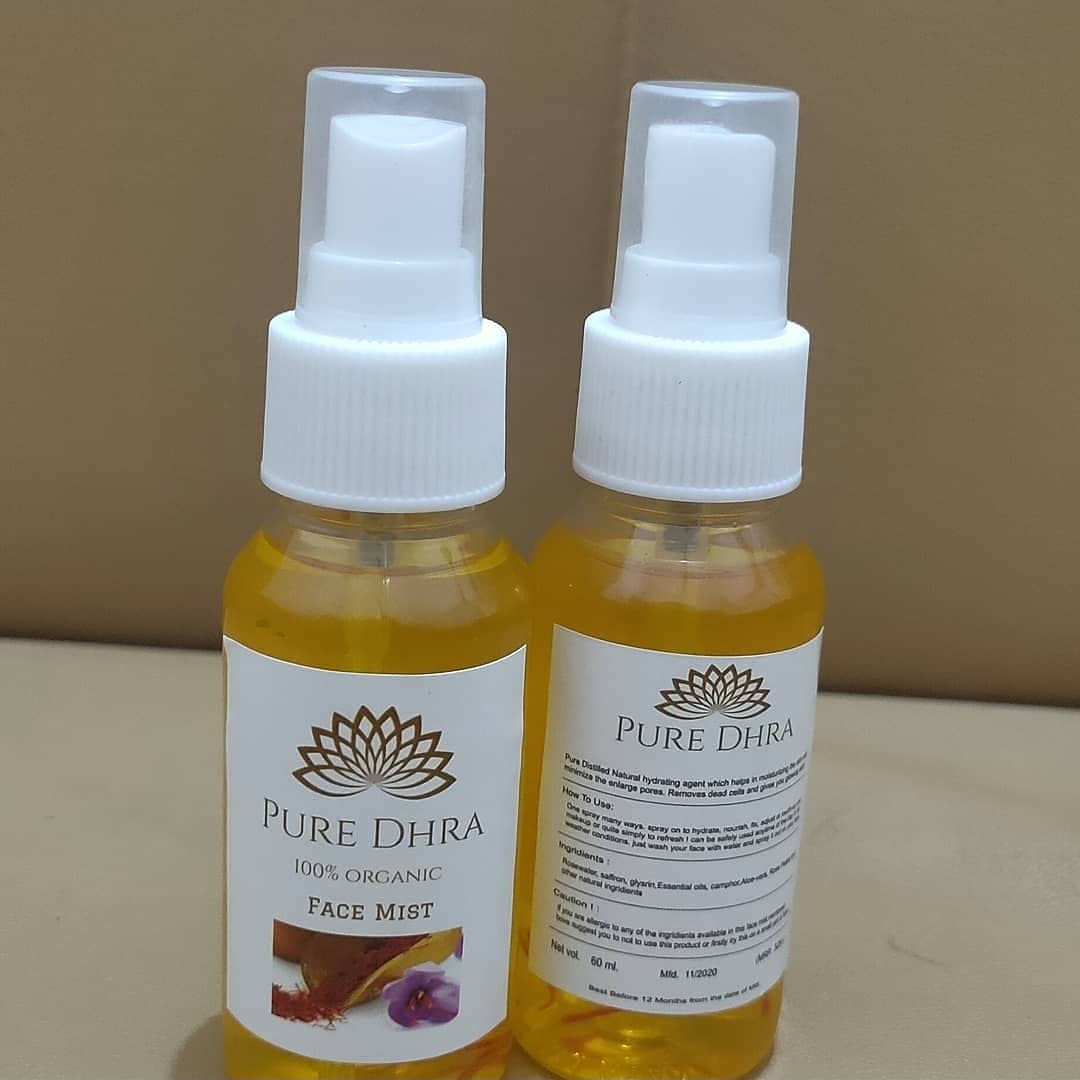 Pure Dhara Organic Face Mist - Indic Brands