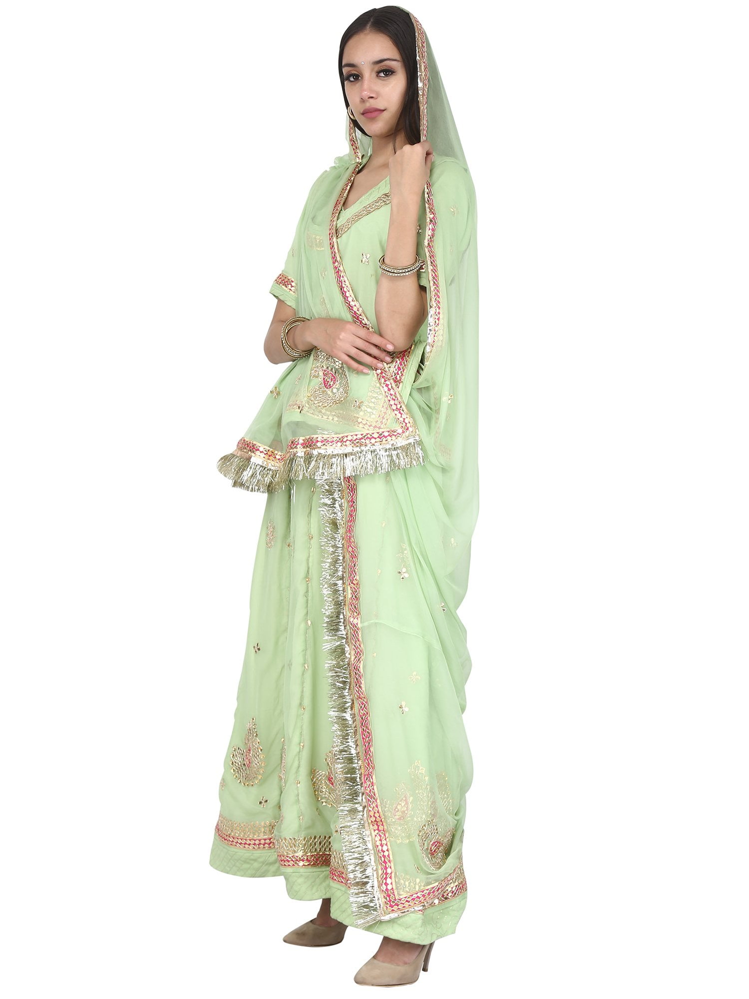 Pin by CHAVDA on Rajput posak | Rajputi dress, Rajasthani dress, Women  dresses classy