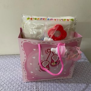 gift bags, pink bags