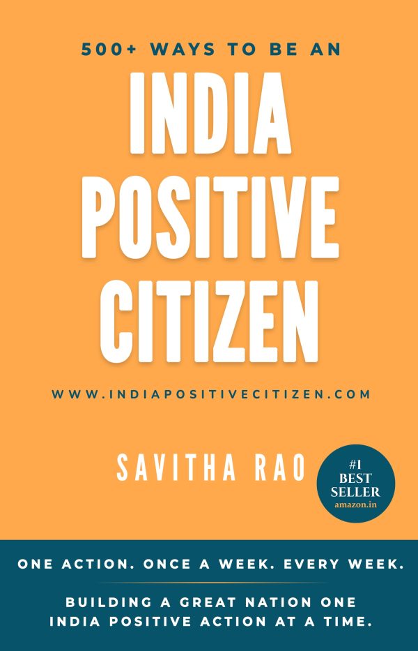 500 ways to be an India Positive Citizen book scaled