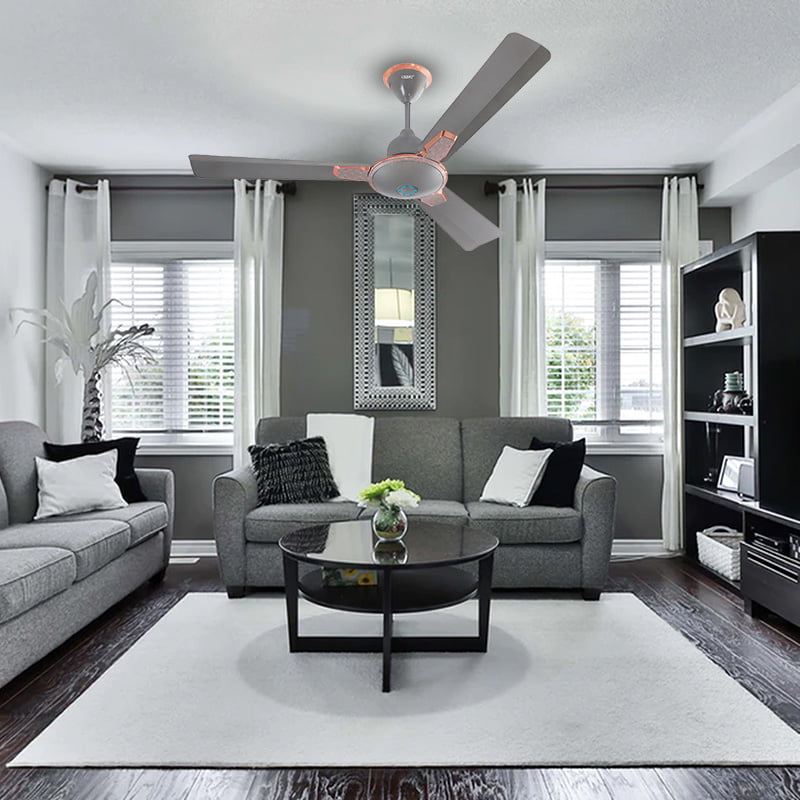 BLDC Ceiling Fan – Moneysaver I S – 28W – AB Brown With Remote & App Remote  - Orpat Group