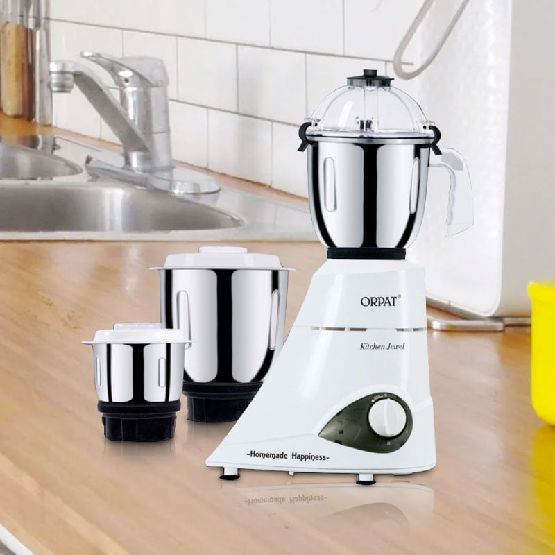 Orpat Compact Design With Elegant Look 3 Speed Kitchen Master Mixer Grinder