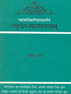 Raghuvansh Mahakavyam-Kalidas Virachit (2 Sarga): Sanskrit-Hindi anuvad sahit