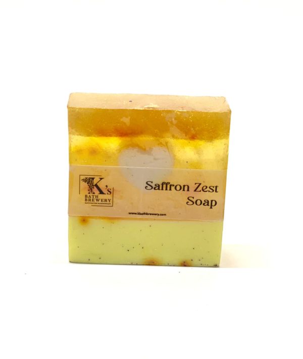 Saffron Zest Soap