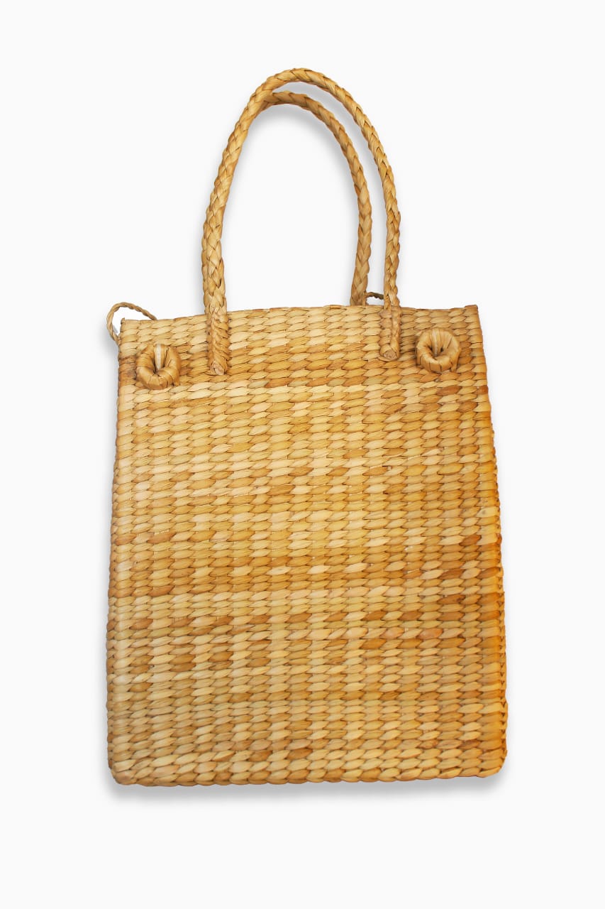 Shopping bamboo basket - Indic Brands