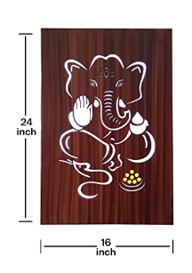 Wall Mount God Figures Frame LED Light (24 inches x 16 inches)