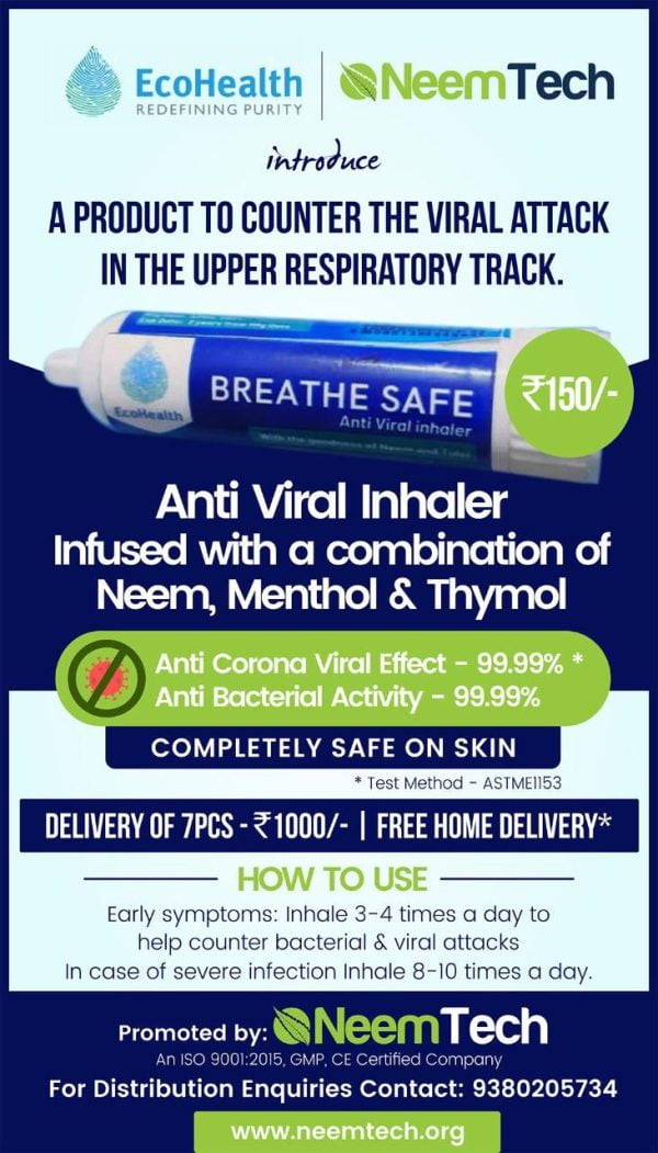 Anti-Viral Inhaler by NeemTech