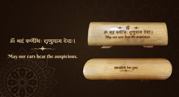 natural bamboo speaker sanskrit for you