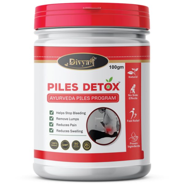 Piles, Hemorrhoids, Anal Fissure, Swelling, Bleeding, Itching, Burning, Pain, Constipation, Inflammation, Natural Herbal Remedy, Ayurveda, Ayurvedic, Divya Shree, Detox, Powder, Herbal Supplement, Digestive Health, Rectal Support, Anal Care