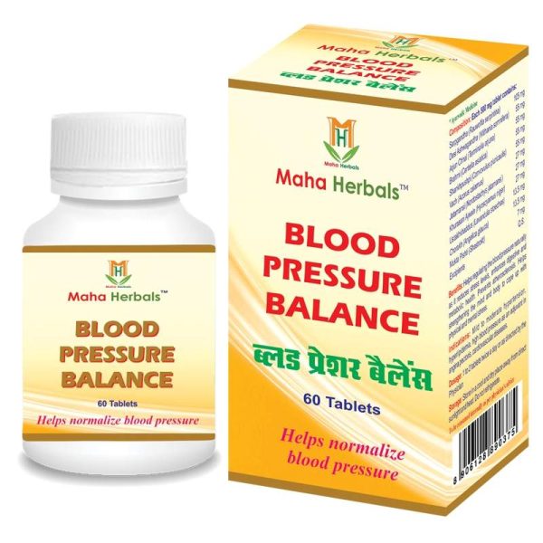 Maha Herbals Blood Pressure Balance Tablet