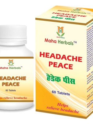 Maha Herbals Headache Peace Tablet