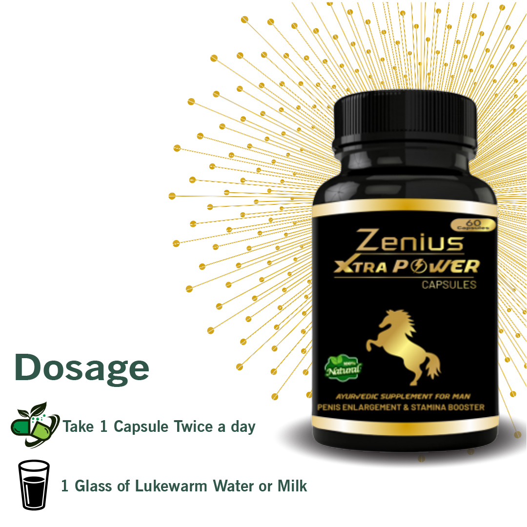 Zenius Xtra Power Capsule For Sexual Capsule For Men 60 Capsules